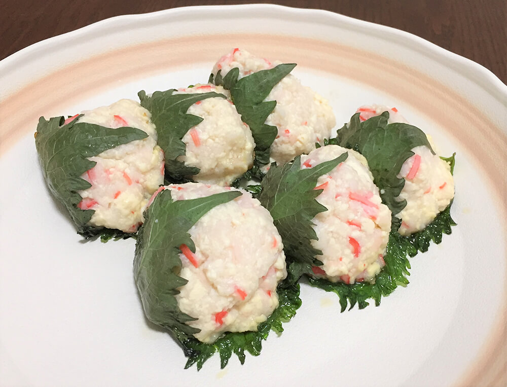 はんぺんと豆腐のふわふわ焼き